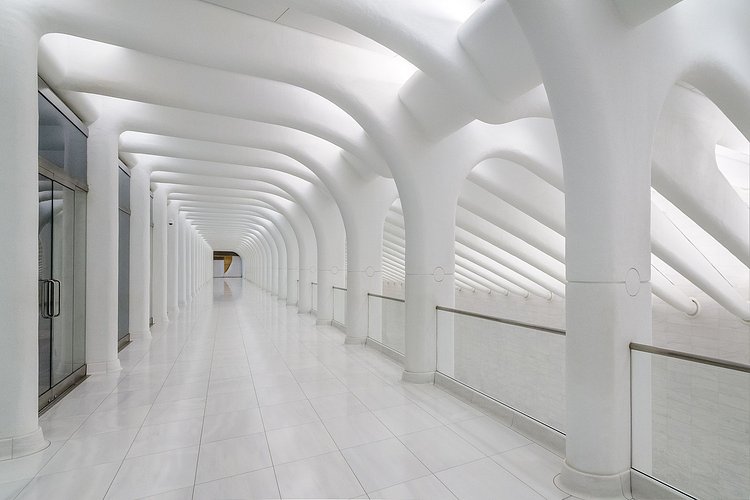 Inside Santiago Calatrava's WTC Transportation Hub in New York