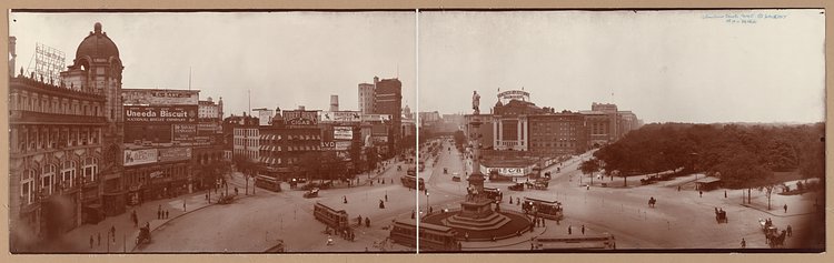 Columbus Circle, circa 1907