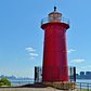 The Little Red Lighthouse, 06.07.14 | A visit to The Little Red Lighthouse under the George Washington Bridge on 06.07.14. It was the second Saturday of June and the lighthouse was open to visitors. It was great to go up the lighthouse again.