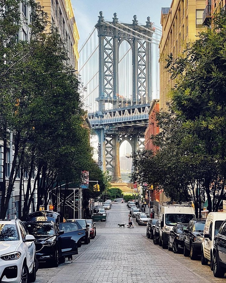 Water Street and Washington Street, DUMBO, Brooklyn