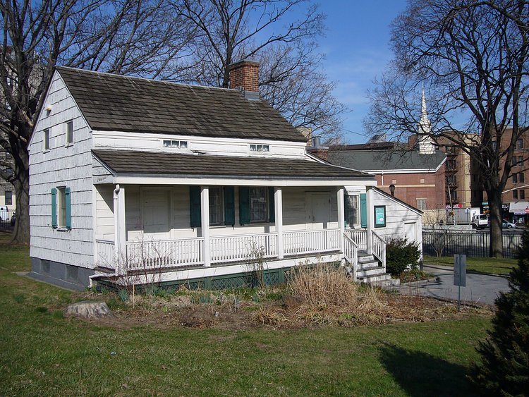 Edgar Allen Poe cottage | The final home of Edgar Allen Poe. On the Grand Concourse in the Bronx. <a href="http://www.nycgovparks.org/sub_about/parks_divisions/historic_houses/hh_edgar_allan_poe.html" rel="nofollow">more</a>