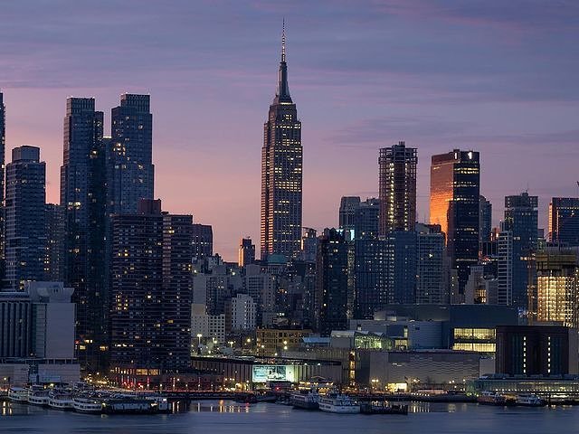 Midtown Manhattan Skyline at Dawn