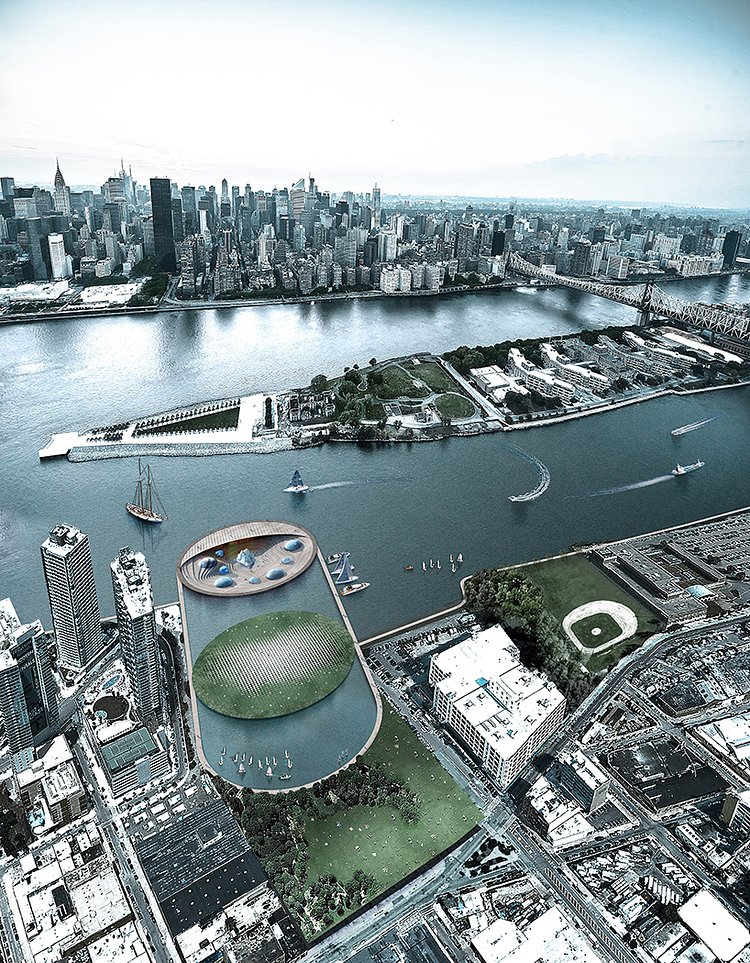 Piero Lissoni's NYC aquarium winning proposal offers multiple ways to experience water