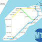 Staten Island Subway map, if every Subway Restaurant in the borough was a subway station