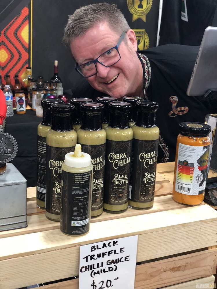Cobra Chilli Black Truffle Chilli Sauce | 2018 New York City Hot Sauce Expo