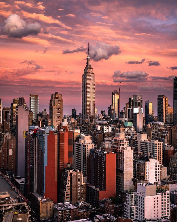 Sunset Over Midtown Manhattan