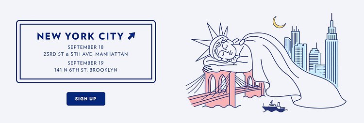 Seven Cities. One Perfect Mattress. A Zillion ZZZ’s.