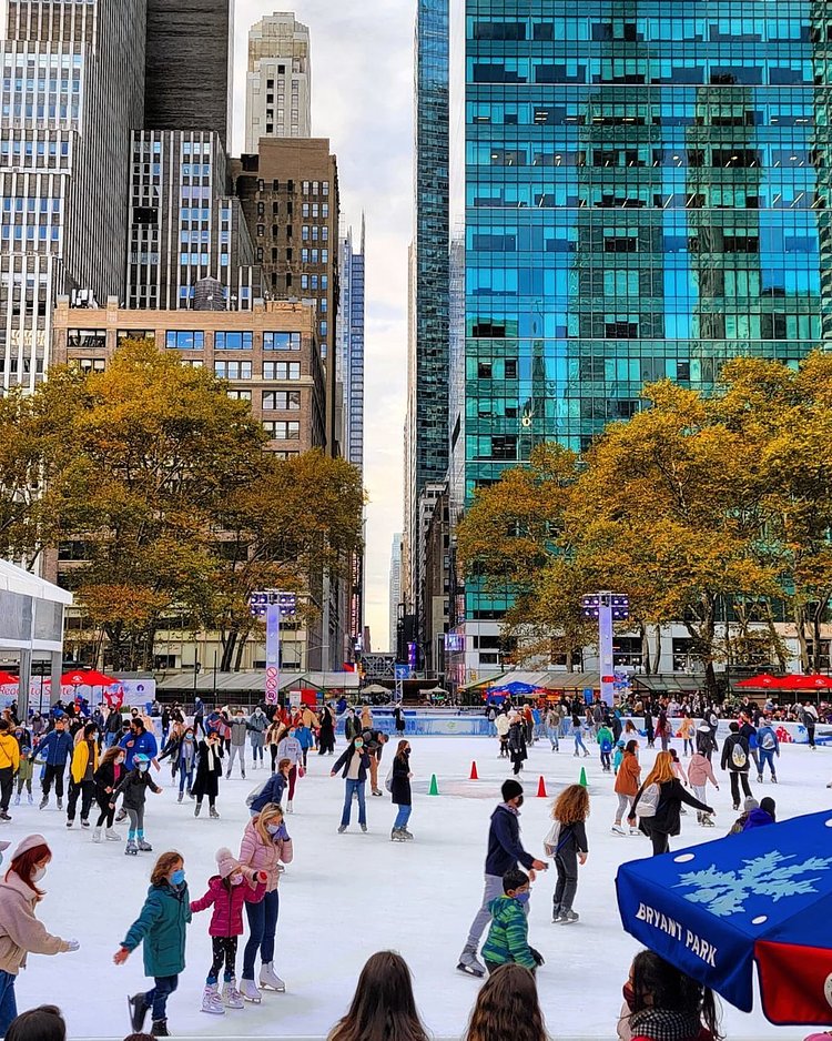 Winter Village at Bryant Park, Midtown, Manhattan