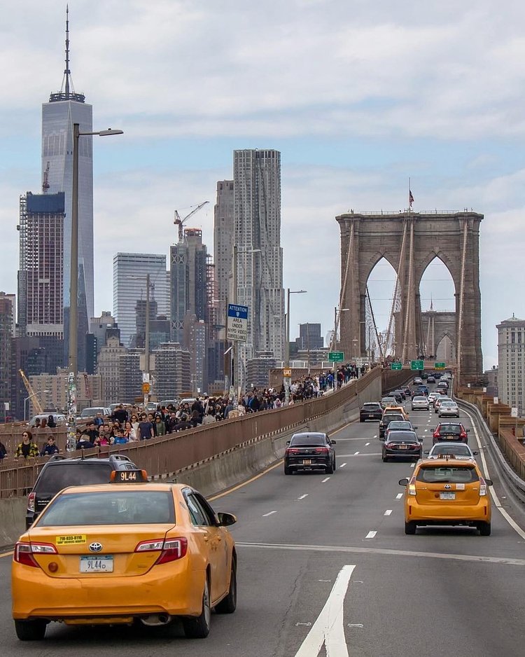 Brooklyn Bridge, New York. Photo via @newyorkcitykopp #viewingnyc #nyc #newyork #newyorkcity #brooklynbridge