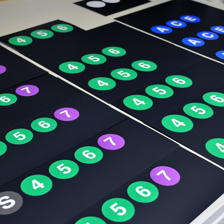 Sideway Signs - High-quality New York City subway signs officially licensed by the MTA.