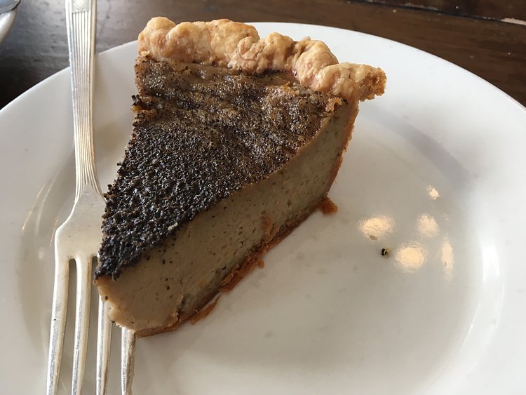 Coffee Custard Pie