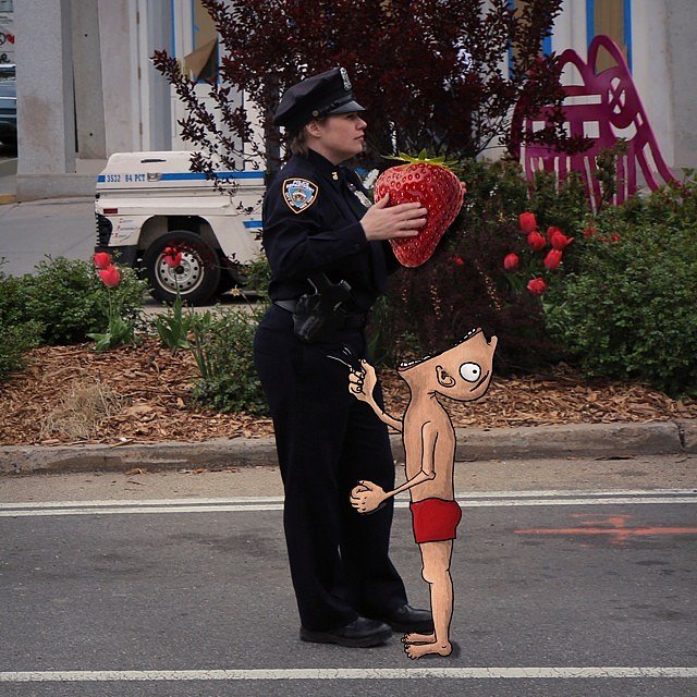 Please please please please madam cop please please