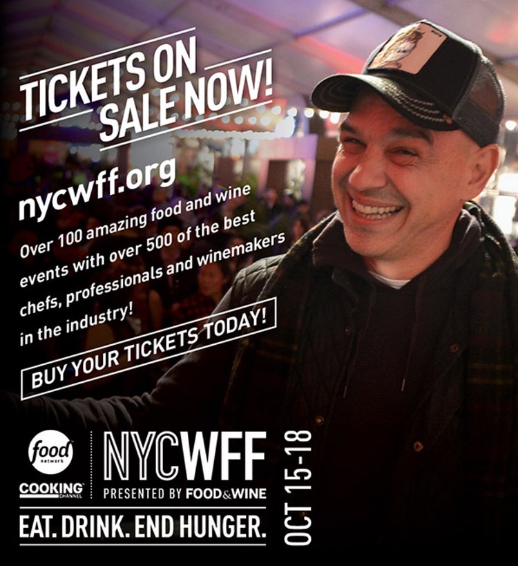 Tickets on Sale Now for the New York City Wine and Food Festival