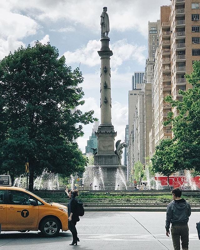 Columbus Circle, New York City. Photo via @melliekr #viewingnyc