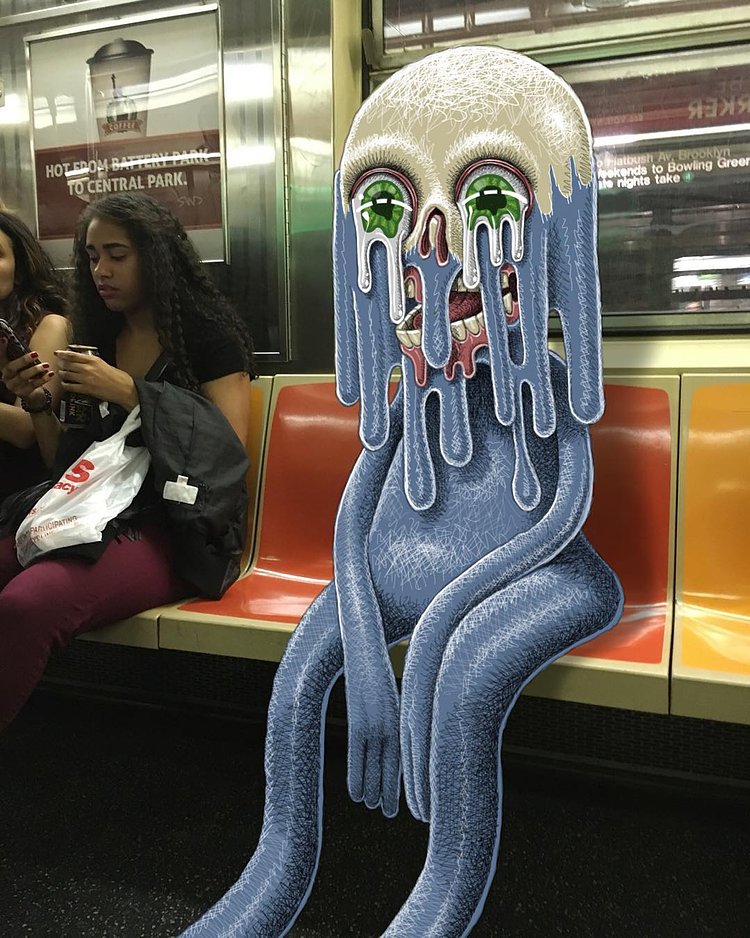 #subwaydoodle #subway #doodle #swd #nyc #heatwave #sohot #summerinthecity