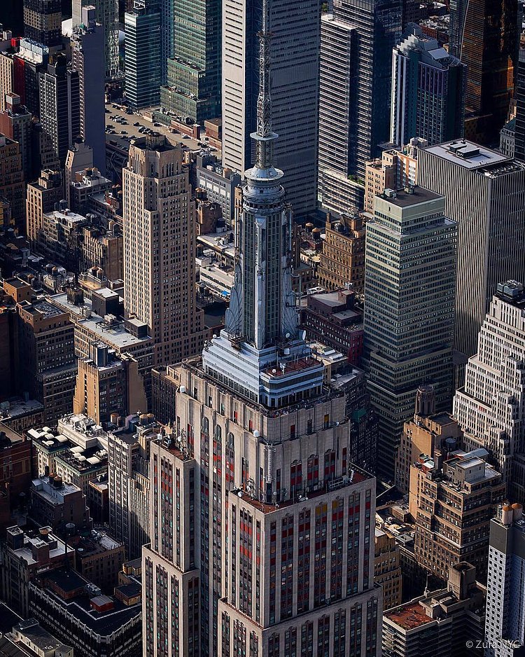 Empire State Building, New York, New York. Photo via @zura.nyc #viewingnyc #newyork #newyorkcity #nyc #empirestatebuilding