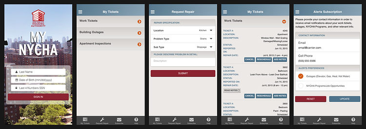 MyNYCHA App for Android and iOS