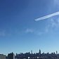 Seven F-16s flying over NYC