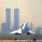 Concorde making its first landing in New York City on October 19th, 1977