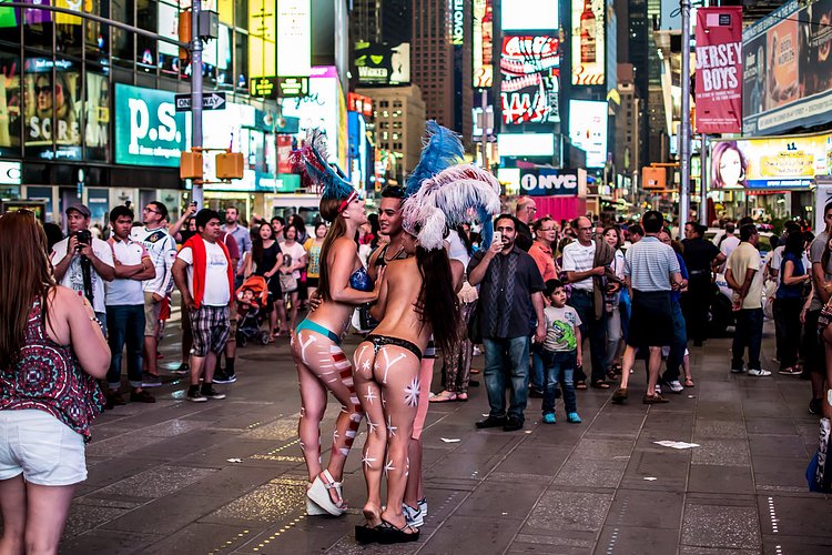 Desnudas_Times_Square | Desnudas in Times Square