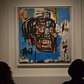 Untitled, 1982 by Jean-Michel Basquiat, American, 1960-1988, acrylic, spray paint and oilstick on canvas, 72 1/8 x 68 1/8 in., on view at the Brooklyn Museum