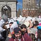 2014 World Pillow Fight Day, Washington Square Park, New York City