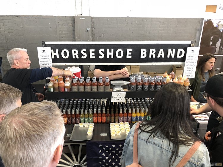 Horseshoe Brand Booth | 2018 New York City Hot Sauce Expo
