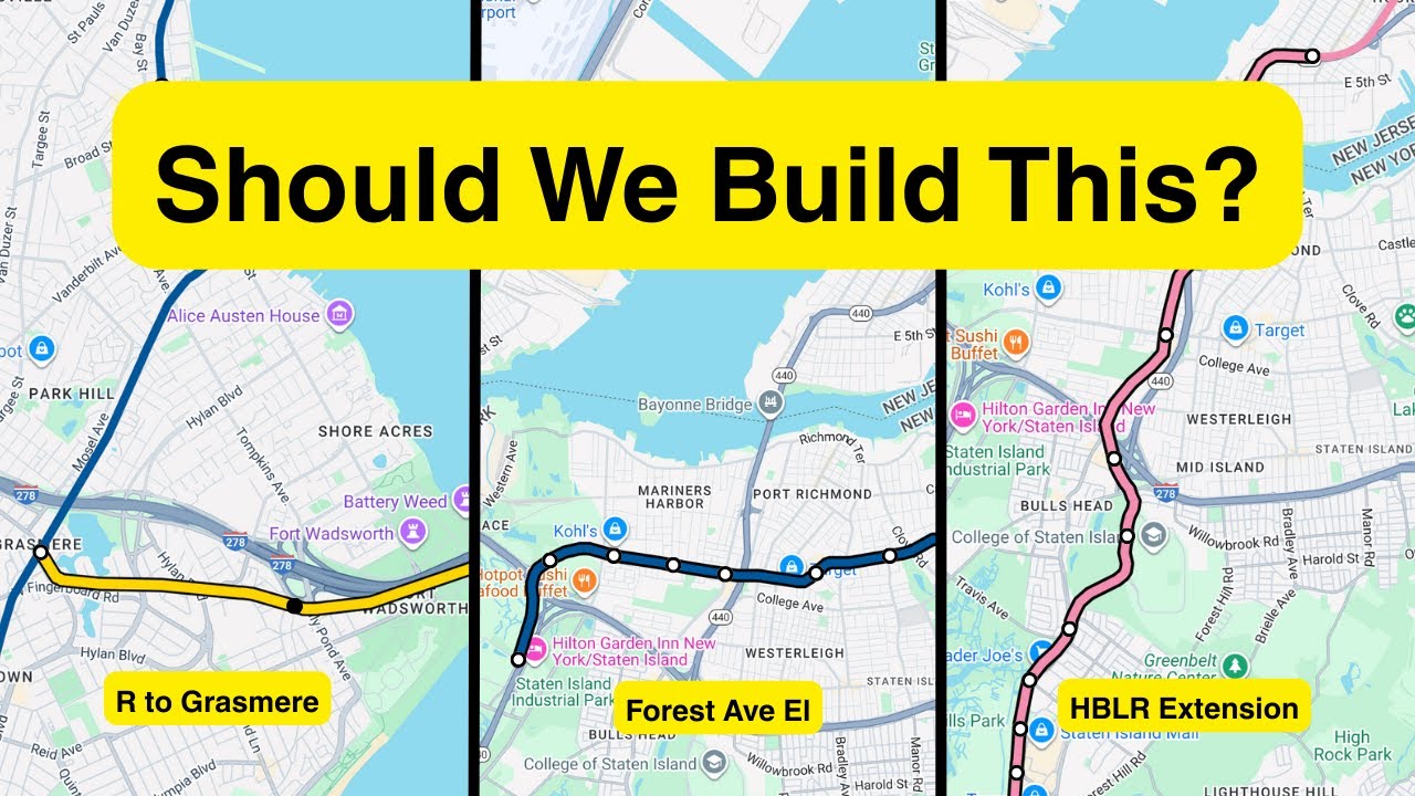 [WATCH] Should the Subways be Extended to Staten Island?