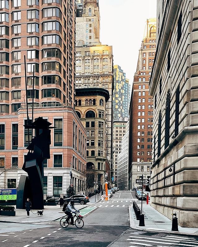 Louise Nevelson Plaza, Financial District, Manhattan