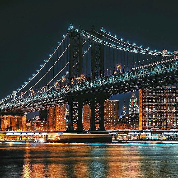 Photo via @nova.york 
Manhattan Bridge

#viewingnyc