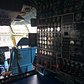 Inside the cockpit of the Boeing Stratofreighter on the day the volunteers tested the landing gear.