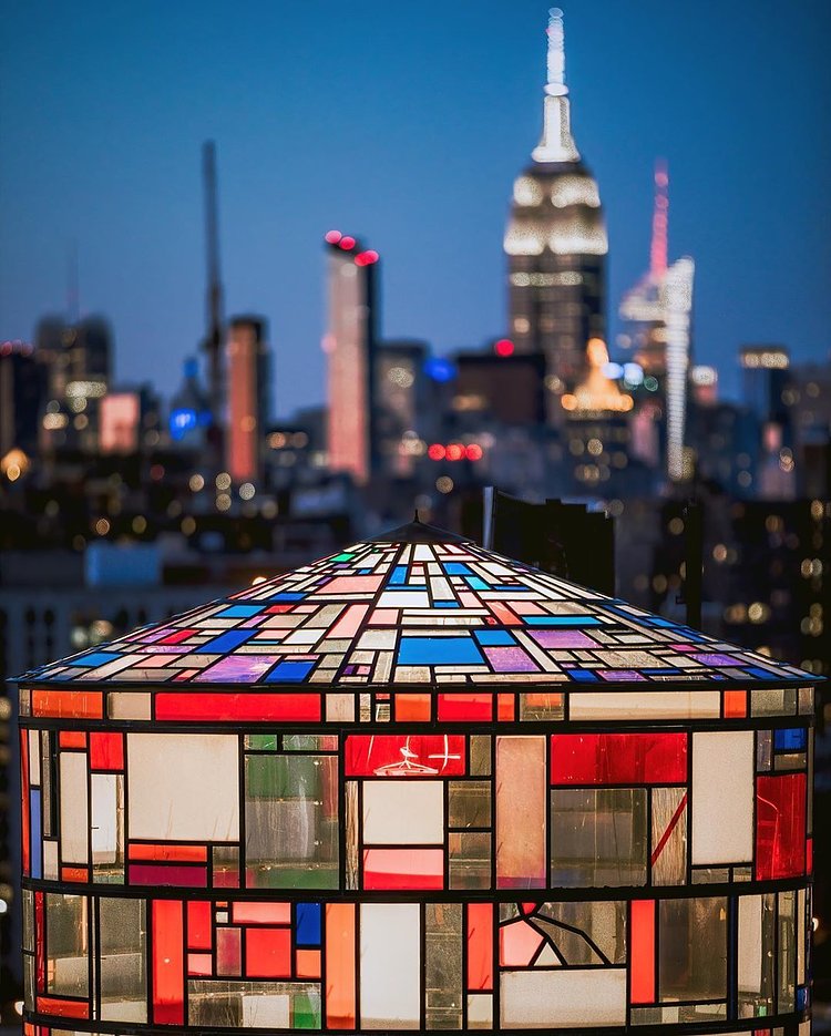 Tom Fruin's Watertower, DUMBO, Brooklyn