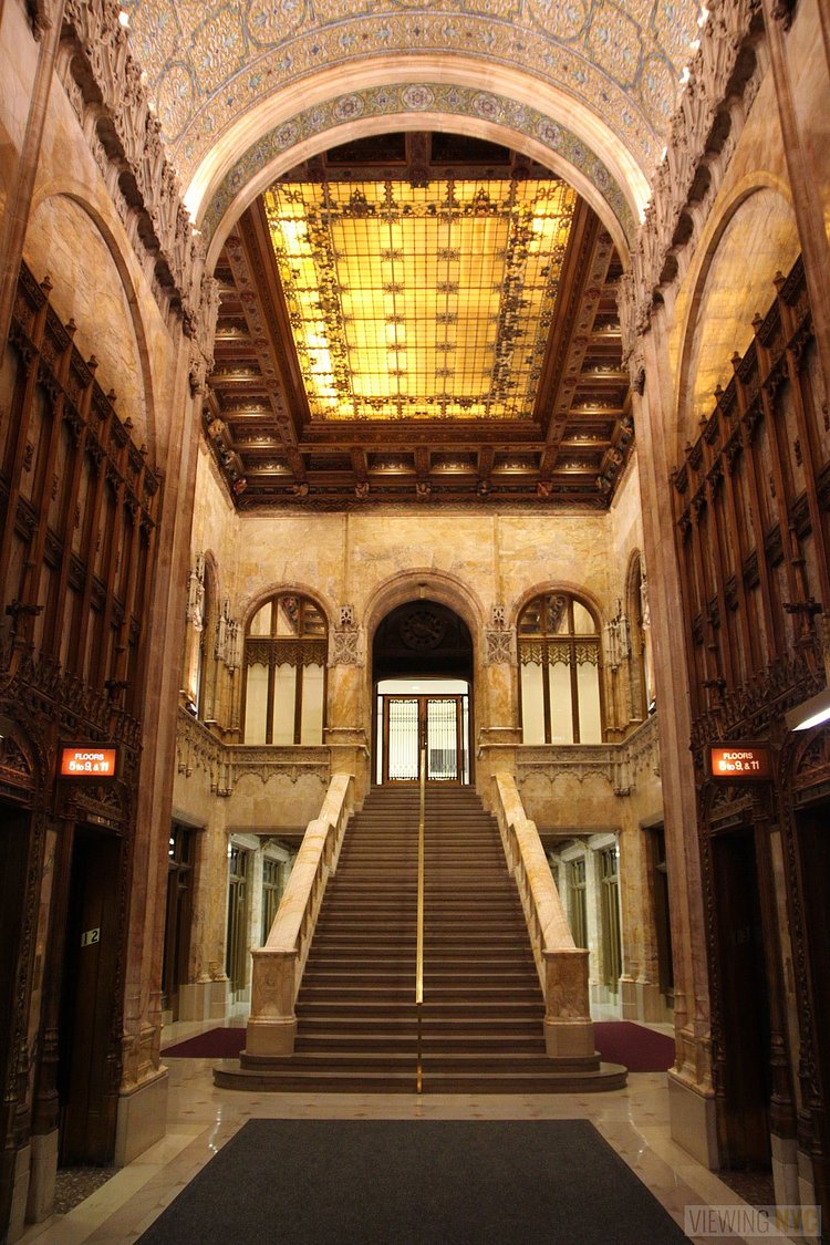 Woolworth Building Lobby and Basement Tour 110