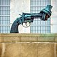 "The Knotted Gun", Carl Fredrick Reuterswärd, United Nations Headquarters, Manhattan