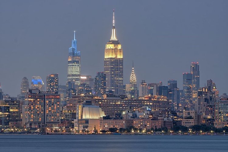 Midtown Manhattan Skyline from New Jersey