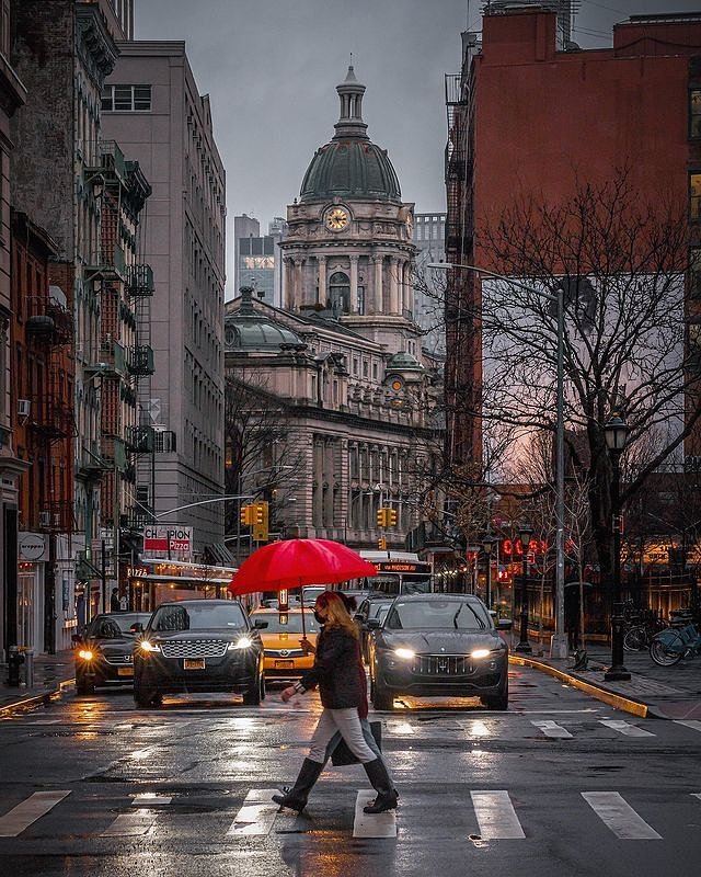 The Police Building, Centre Street, Little Italy, Manhattan