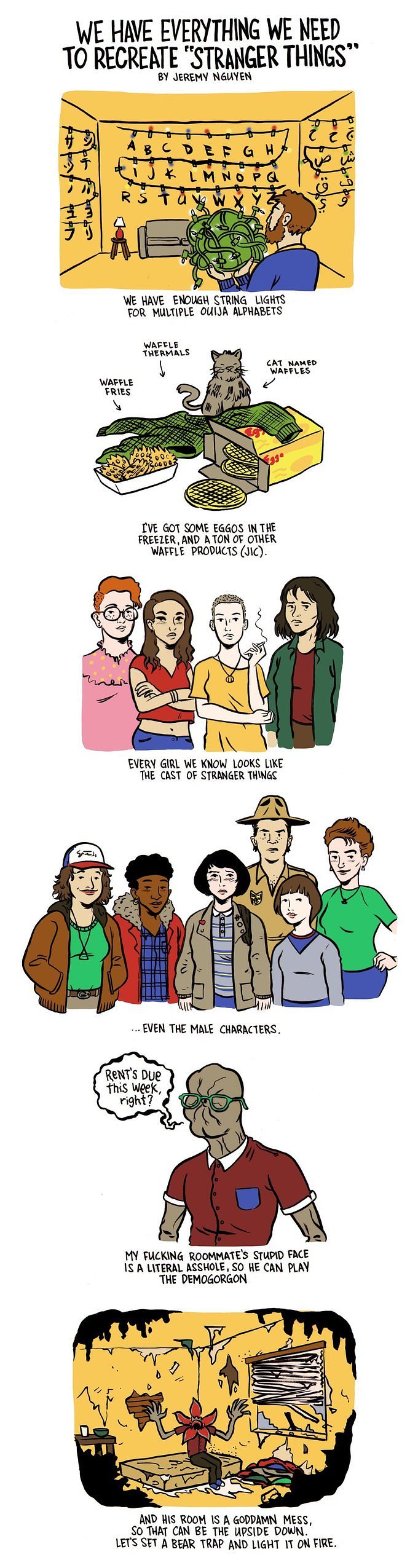 Stranger Things Than Bushwick are Happening Right Now In Your Loft [COMIC]