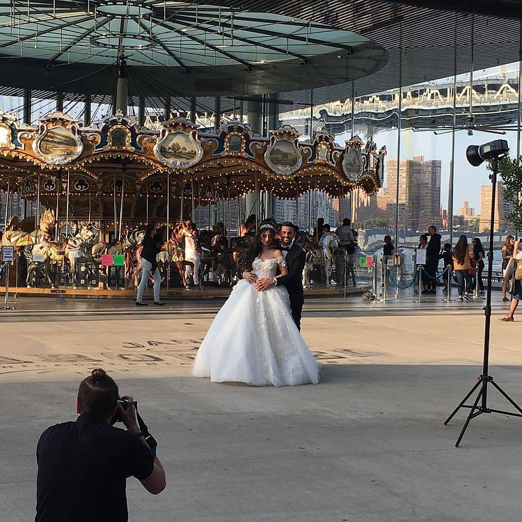 Traditional dress she's a princess Bride, her dapper groom his smile so wide