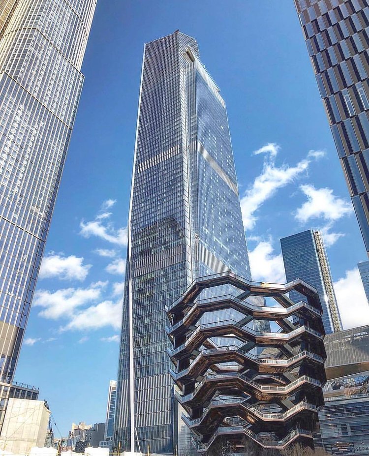 Hudson Yards, Manhattan. Photo via @hellohudsonyards #viewingnyc #nyc #newyork #newyorkcity #hudsonyards