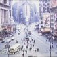 1945 Vintage color film from Times Square New York