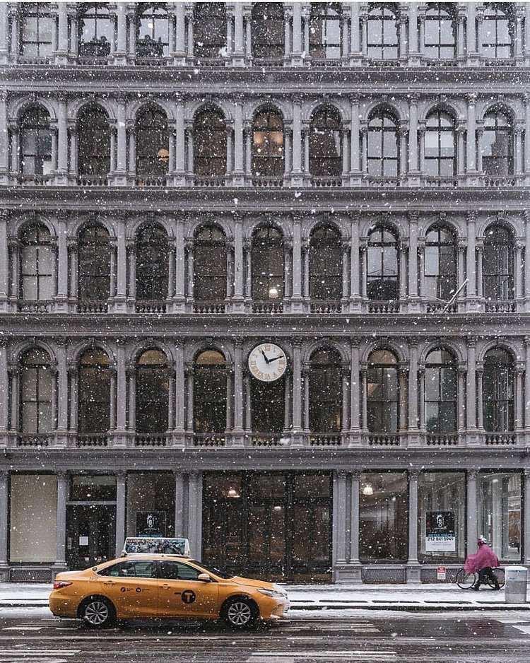 New York, New York. Photo via @kevinwonka #viewingnyc #nyc #newyork #newyorkcity #snow