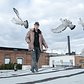 Thousands of pigeons will take to the sky each weekend for a month at the Brooklyn Navy Yard as part of the Fly by Night public art project by artist Duke Riley.
