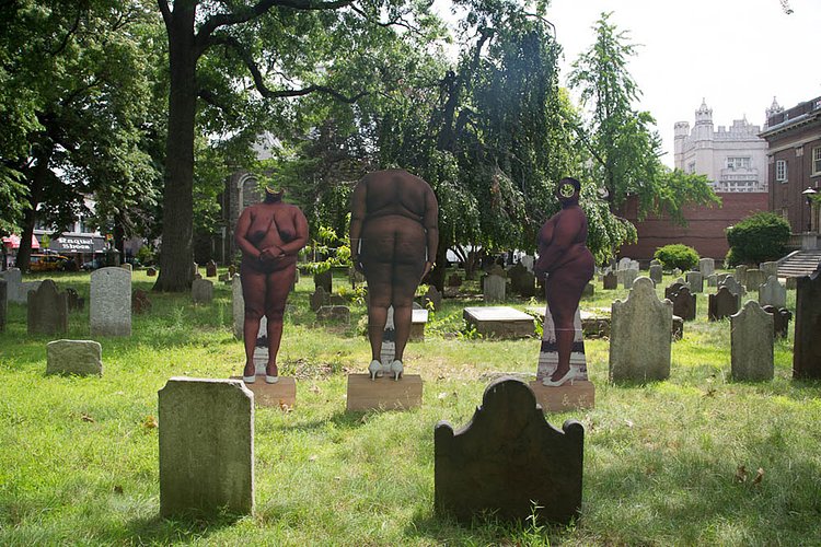 "Of My Body I Will Make Monuments In Your Honor" 2014 — Dutch Pre-revolutionary Cemetery In Brooklyn. Where 3 slaves are buried, among the early settlers.