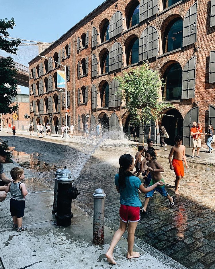 Summertime in DUMBO, Brooklyn