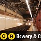 NYC Subway: Bowery and Canal Street