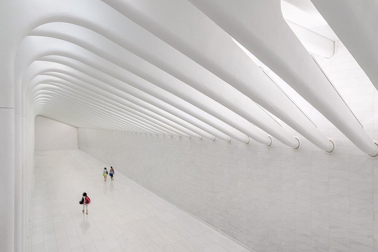 Inside Santiago Calatrava's WTC Transportation Hub in New York