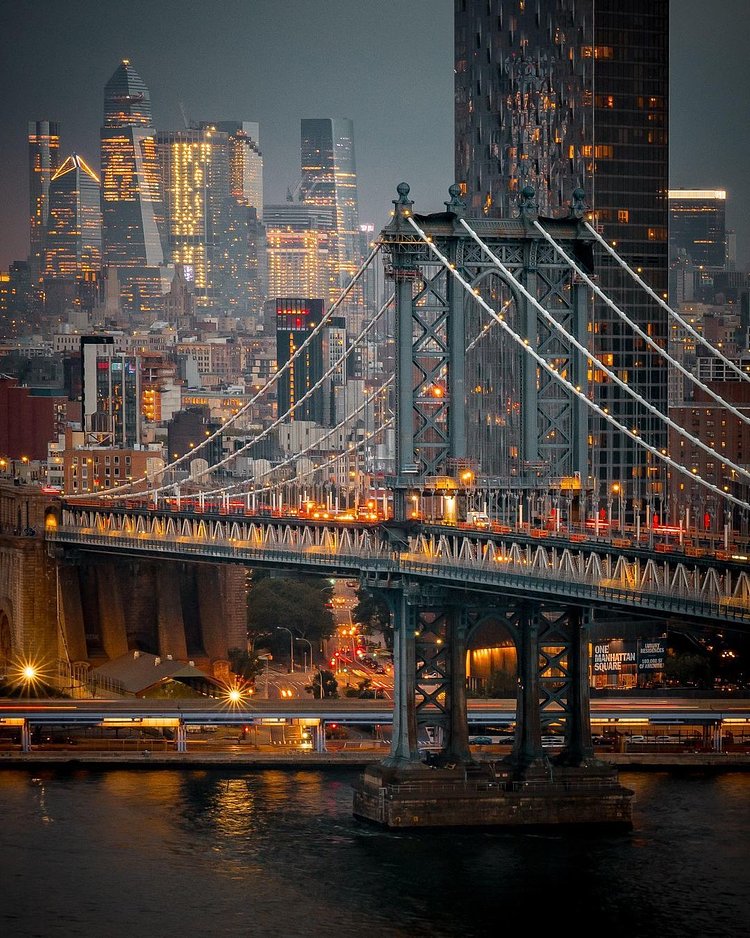 Manhattan Bridge, New York, New York