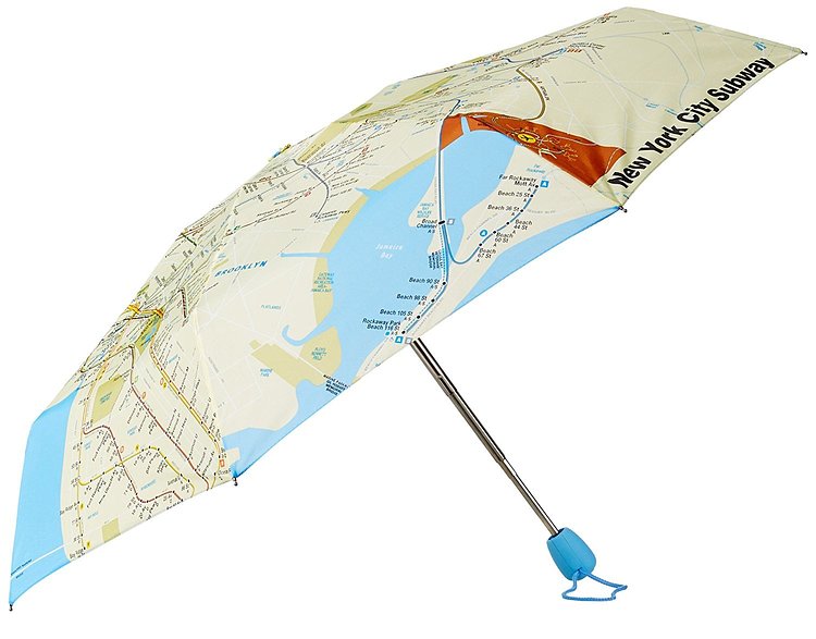 M.T.A. Folding Umbrella