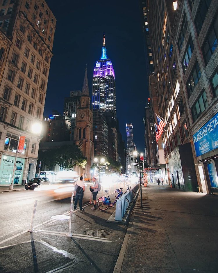 5th Avenue and Empire State Building, Midtown, Manhattan