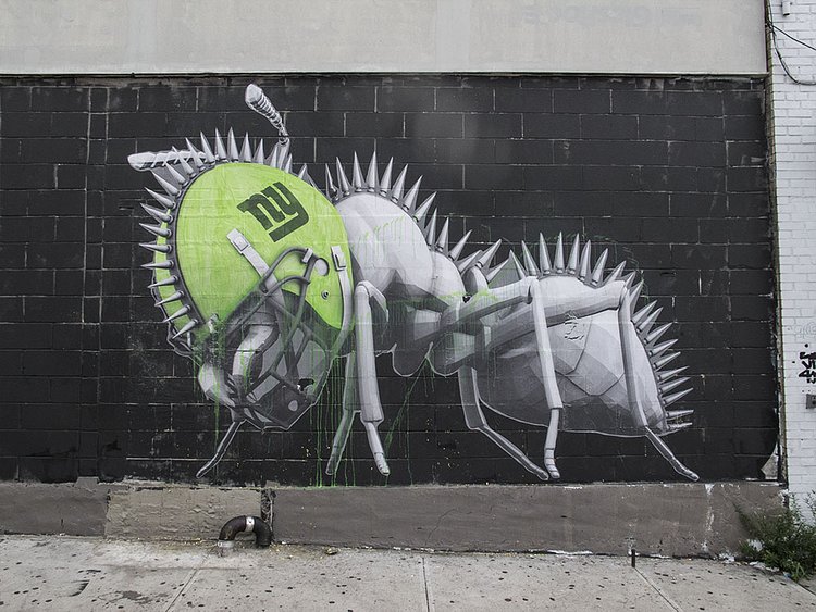 Ludo creates two brand new pieces in New York City, USA